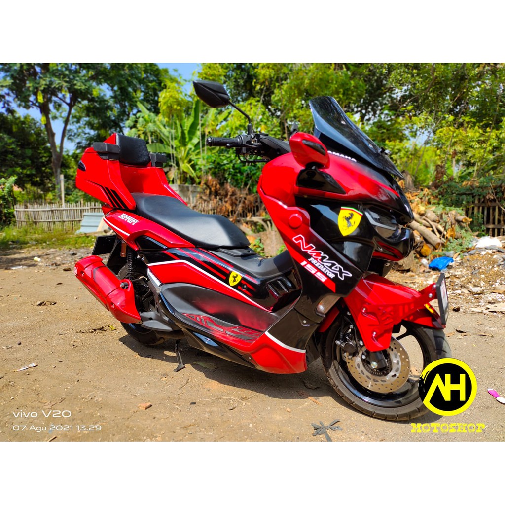 PAKET PREDATOR YAMAHA NMAX NEW 2020-2021 body nmax predator aksesoris nmax body nmax full set