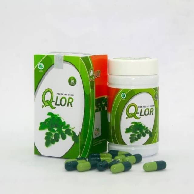 Kapsul K-LOR Ekstrak Daun Kelor AM 157