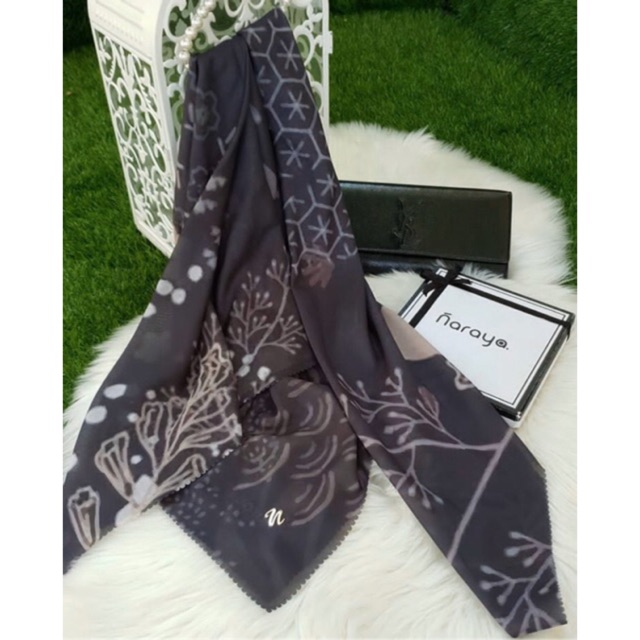 Voal premium ultrafine,naraya scarf