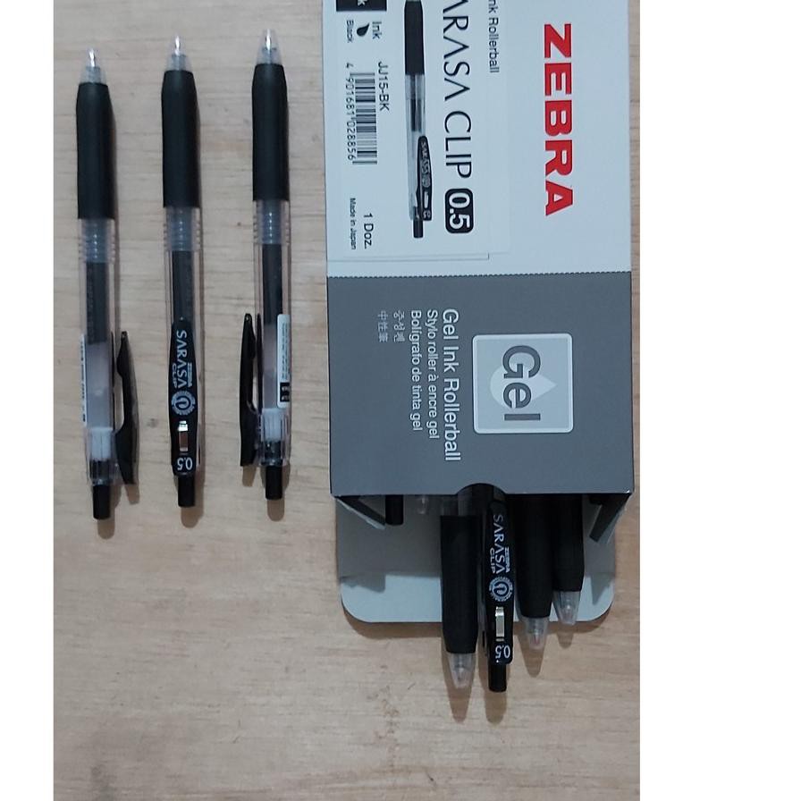 

PALING HOT!! (zjy-234) Zebra Sarasa Clip JAPAN 0.5MM Gel Ink Rollerball / Pulpen Gel