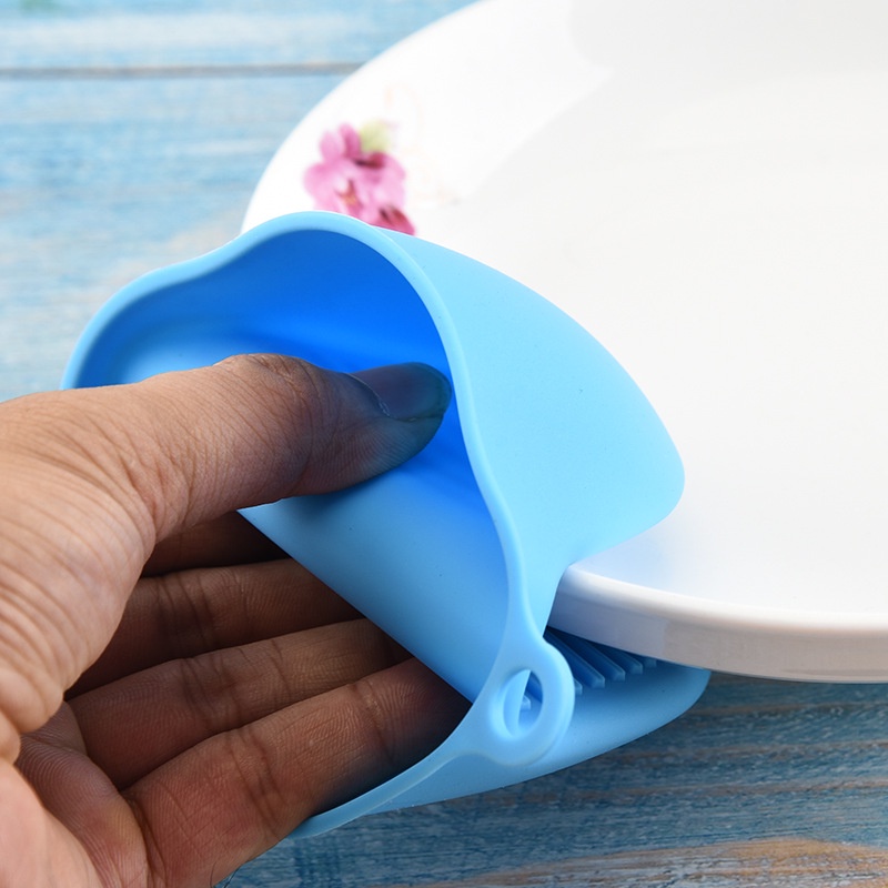 Silicone Anti-scalding Gloves Dish Holder for Kitchendish Bowl Baking Oven