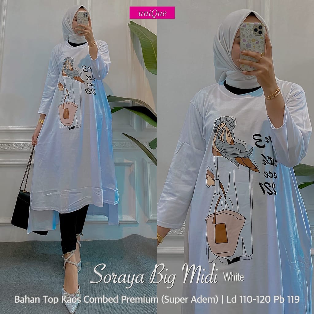 Long tunik kaos tebal import oversize wanita long tunik kaos premium jumbo jumbo ld 120 busui dress 