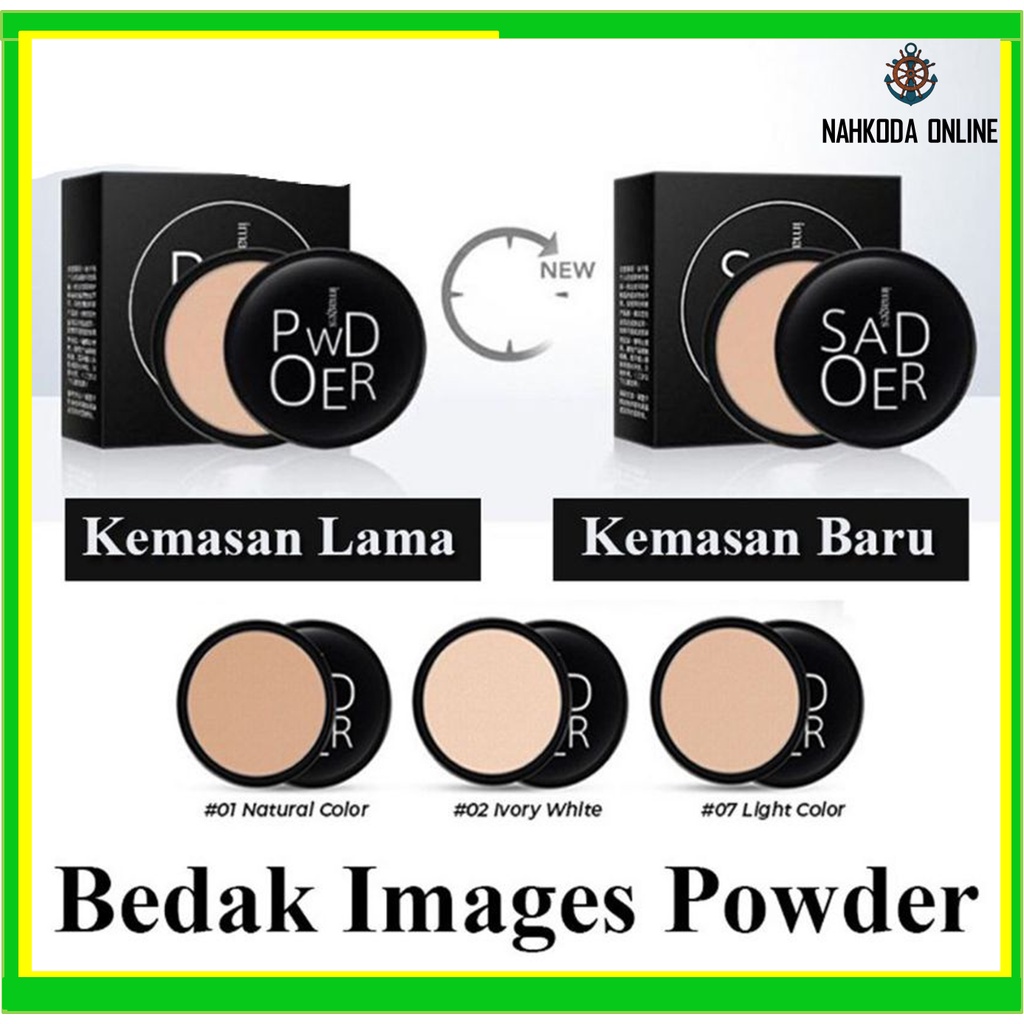 Bedak Glowing Tahan Lama Anti Air Images Professional Compact Powder / Bedak IMAGES Beauty Powder 10 gr - Bedak Padat Glowing Tahan Lama Bedak Pemutih dan Glowing - Bedak Powder Foundation Waterproof / Bedak Tahan Lama Kosmetik Wanita-4