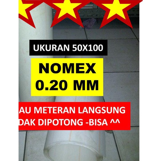 ☆ Kertas Dinamo Nomex 0.20 ➭