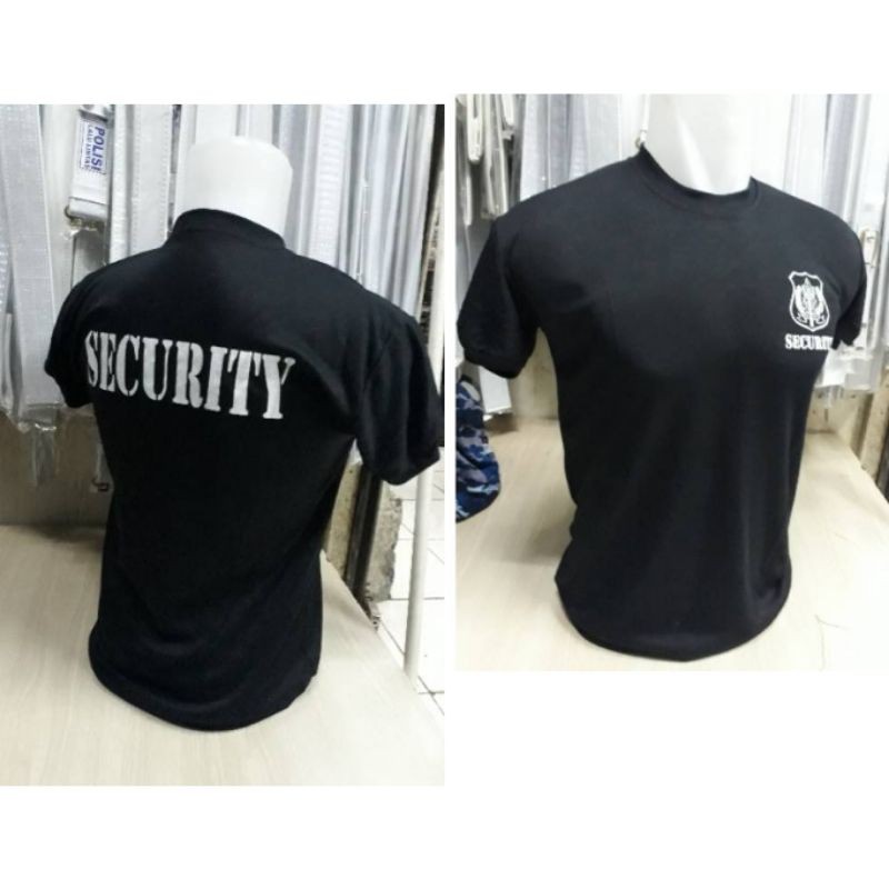 kaos scurity  tangan pendek kaos satpam kaos murah