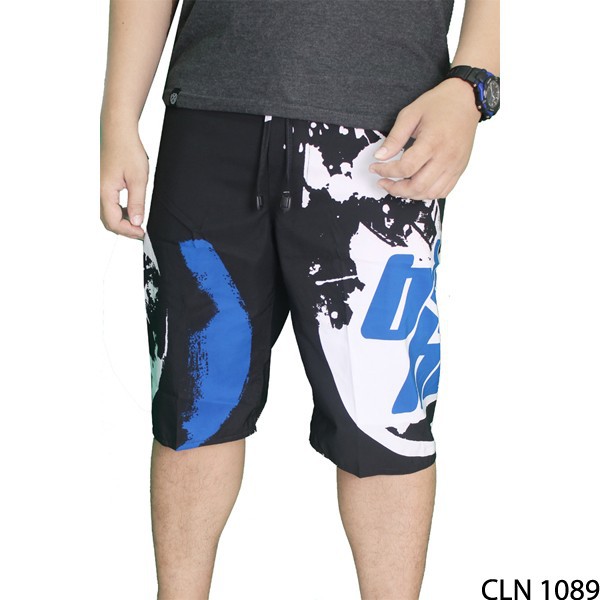 Celana Casual Pantai Pria Polyester Hitam – CLN 1089