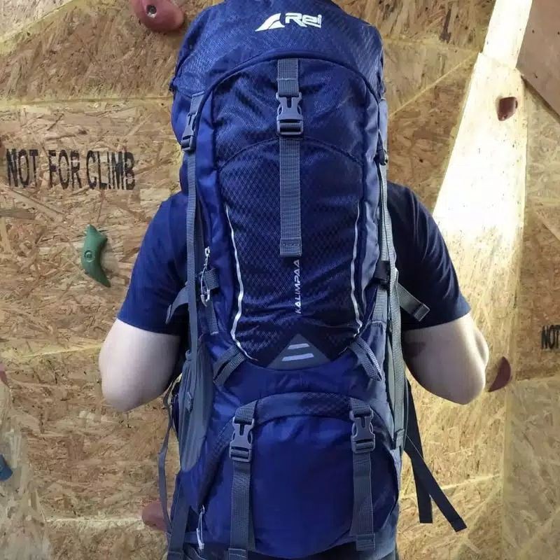 Carrier Rei Kalimpaa 60L Ori Tas Gunung Rei Original+Raincover