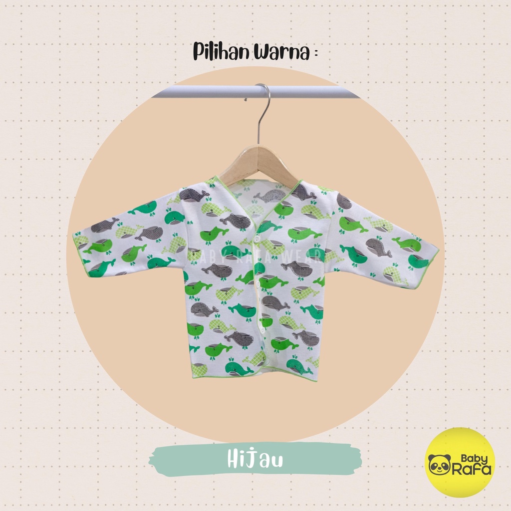 Baju Bayi Tangan Panjang Size S Merk SAFFENDA SNI