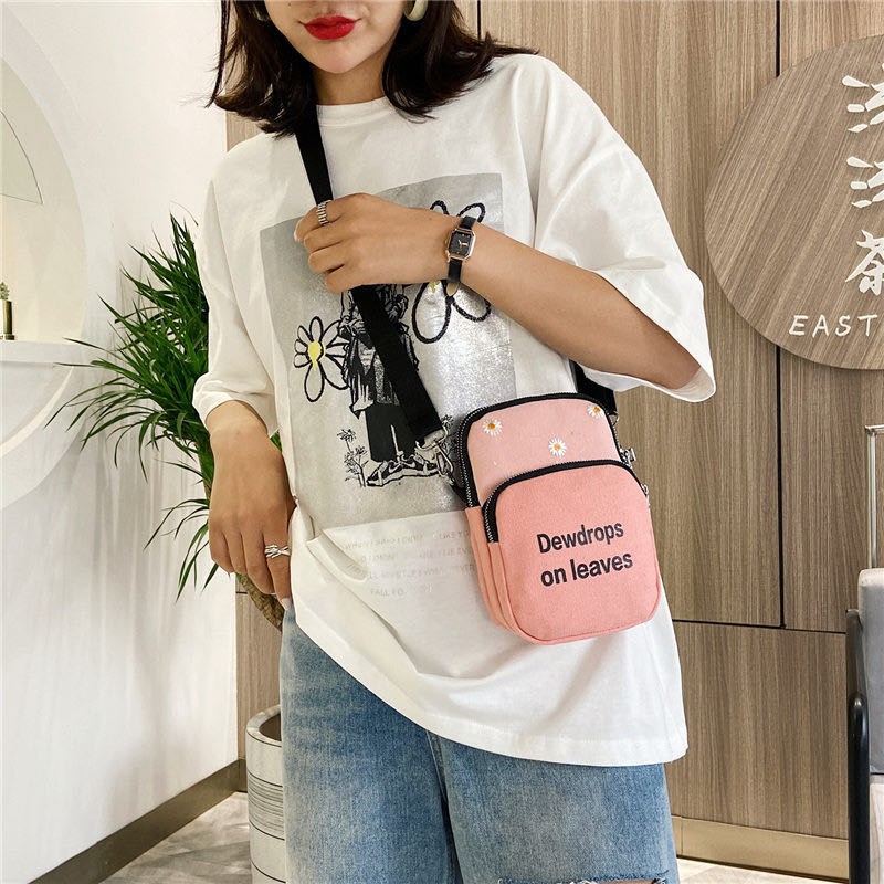 Rowling (Tas-21)Hot sale!! Tas Selempang Women Bag Factory Selling 3 Zipper Shoulder Strap Women Fashion Bag