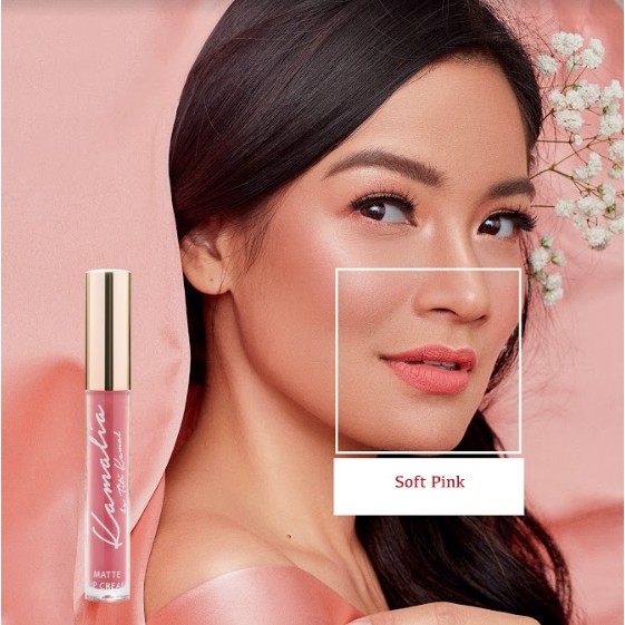 Jual Kamalia Beauty Lip Matte - Soft Pink @ 4.2 ml Indonesia|Shopee Indonesia