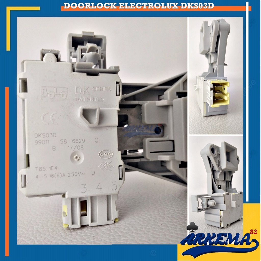 DOORLOCK DKS03515 MESIN CUCI ELECTROLUX FRONT LOADING | DOORLOCK MESIN CUCI ELEKTROLUX DKS03D