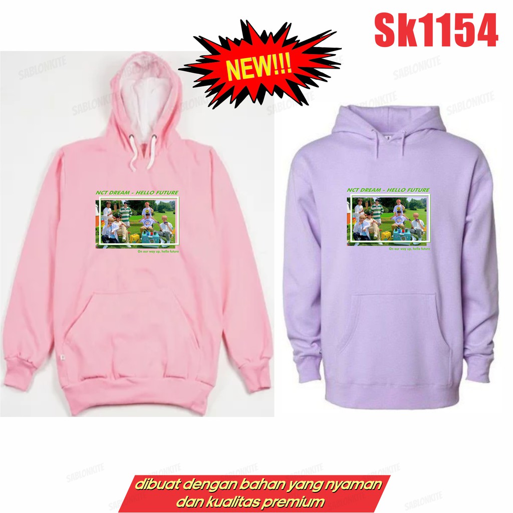 MURAH!!! HOODIE SWEATER NCT DREAM FOTO HELLO FUTURE SK1154 UNISEX