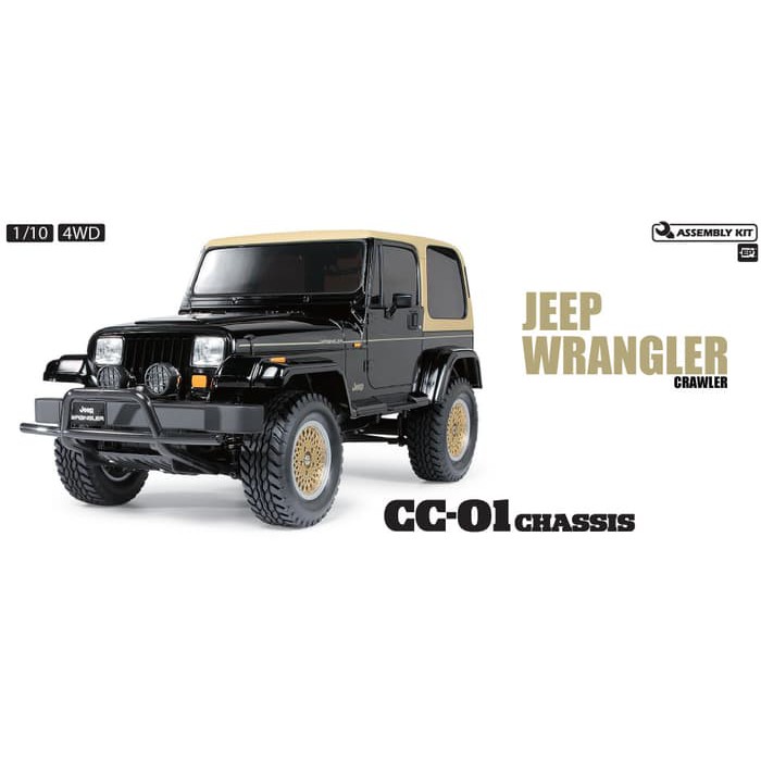 Jual Tamiya CC01 Jeep Wrangler KIT Murah