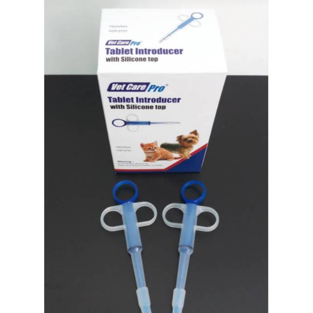 Tablet introducer vet care pro