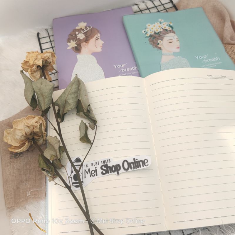 

Buku Diary Fancy Glitter Princess Cantik