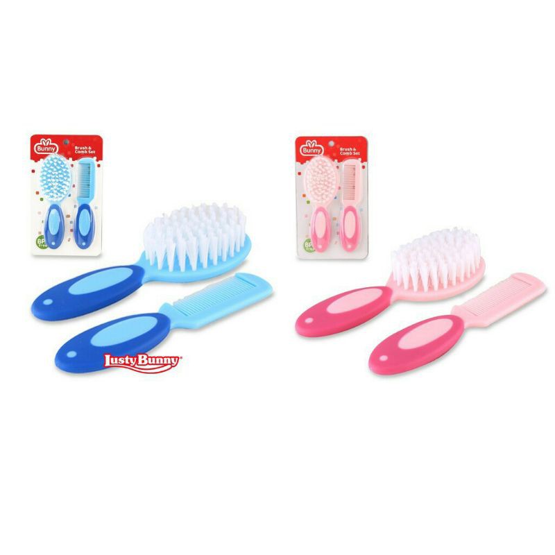 LUSTY BUNNY BRUSH&amp;COMB OVAL DC1105