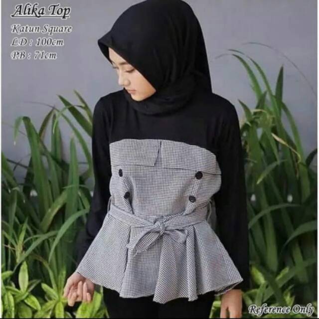 Alika top / blouse wanita / alika blouse / baju wanita / baju remaja / blouse remaja