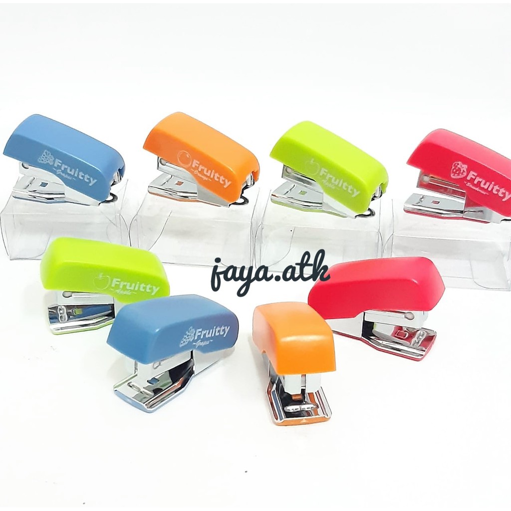 STAPLER STAPLES MINI KECIL LUCU STEPLES STEPLER MINI KECIL WARNA WARNI NO.10 TOYO