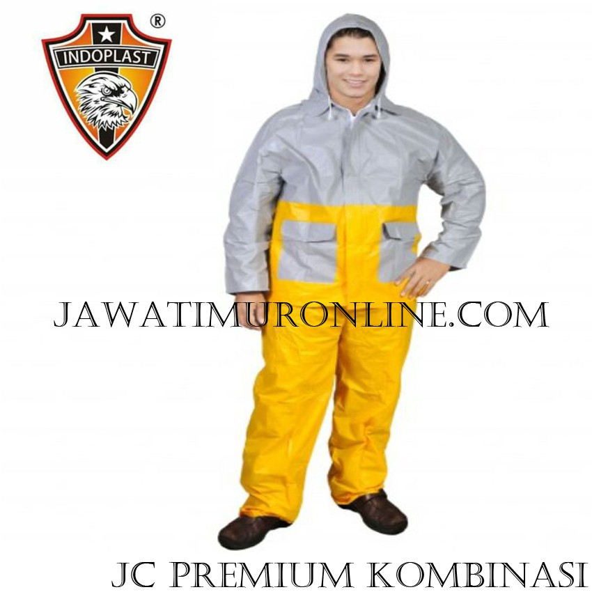 Jas Hujan Indoplast Jacket Celana PREMIUM KOMBINASI