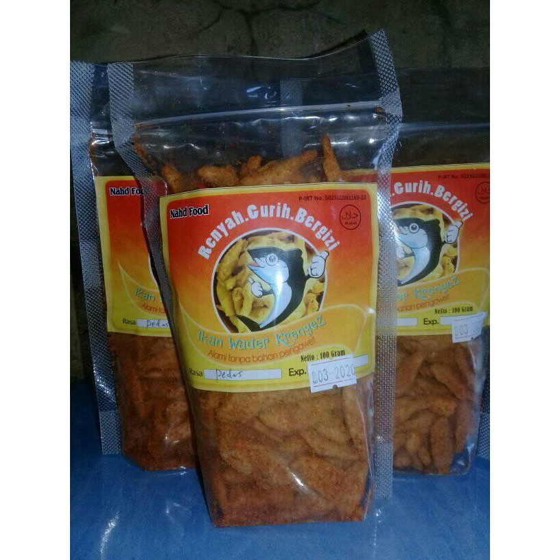 

Ikan Wader Crispy/Wader Krenyes/Wader Goreng Rasa Barbeque