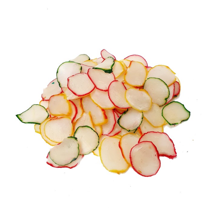 

Kerupuk Bawang Mentah Warna Warni - 250 gr