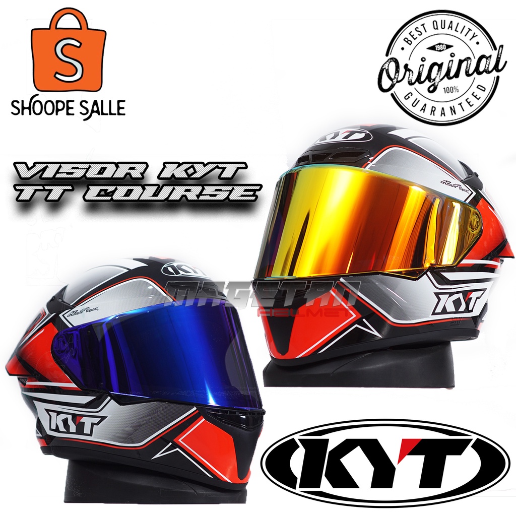 Visor KYT TT Course I Visor Iredium KYT TT COURSE I Visor TT COURSE