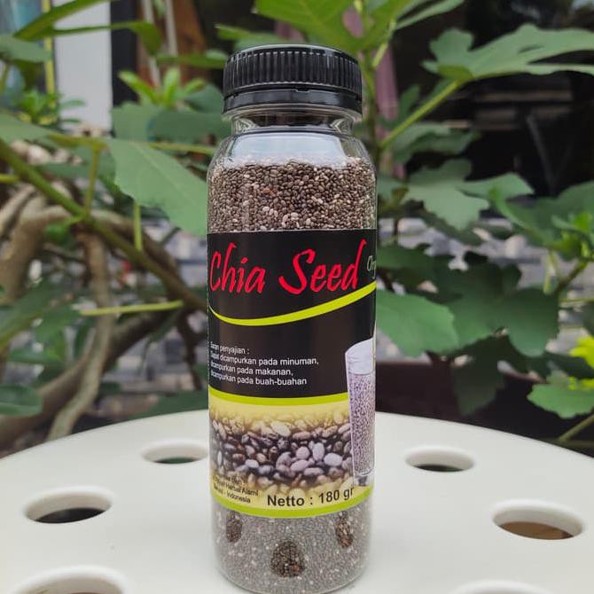 

Organik Black Chia Seed 180 Gr / Chia Seed _