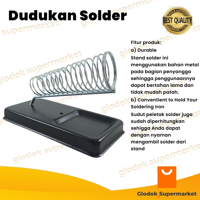 Stand Solder Dudukan Pegangan Solder Mount Holder Solder