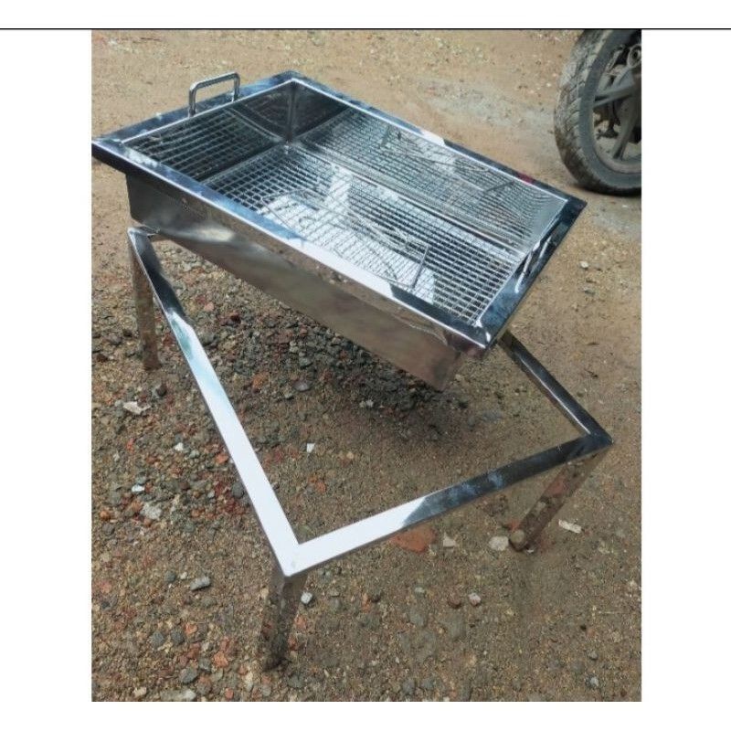 Wajan penggorengan donat chicken kentang ayam deep fryer kotak stainless serba guna