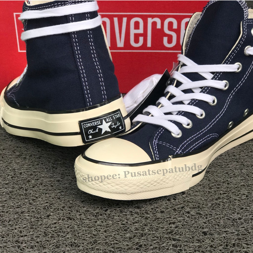 Sepatu Converse All Star 70s High Navy