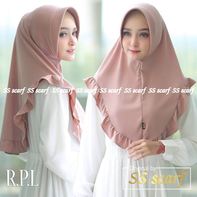 Jilbab/Hijab Instan Khimar R.P.L ORI SS SCRAFT