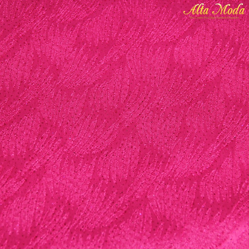 

Alta Moda Saten Jacquard Lurex Magenta (1M)