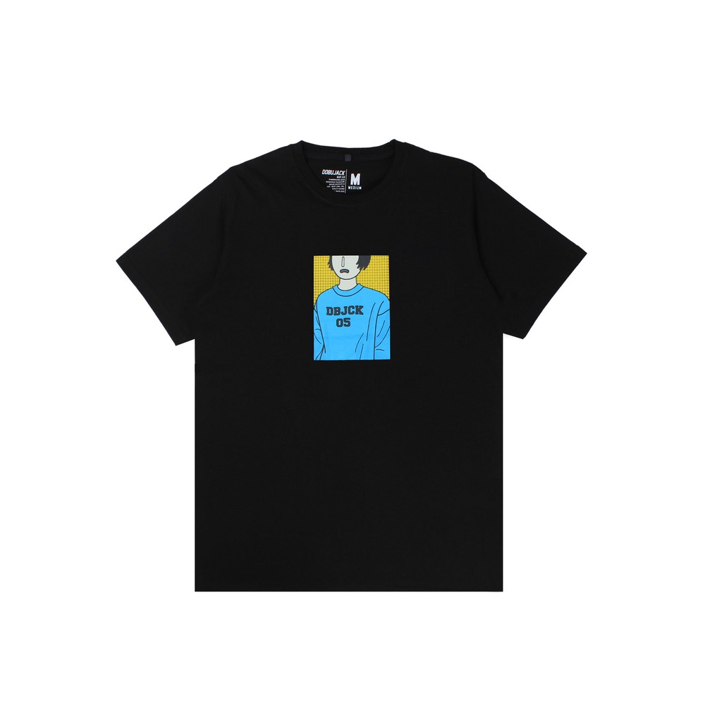 

Dobujack Crop Black Tshirt