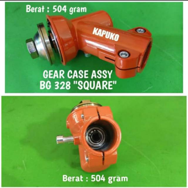 Kepala Pisau Potong Rumput Gearcase Assy BG328