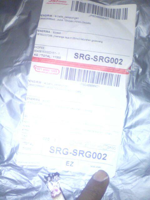 Kemeja Batik Pria Motif Tato Kalimantan