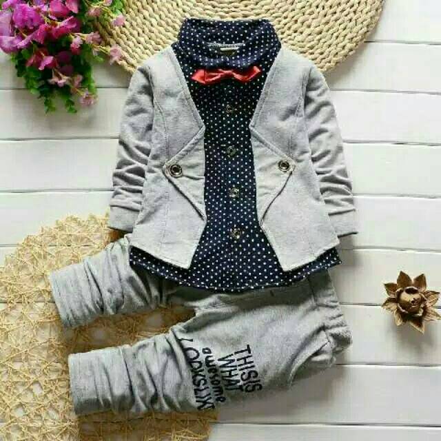 Baju Anak Cowok Set Rider Kids Murah