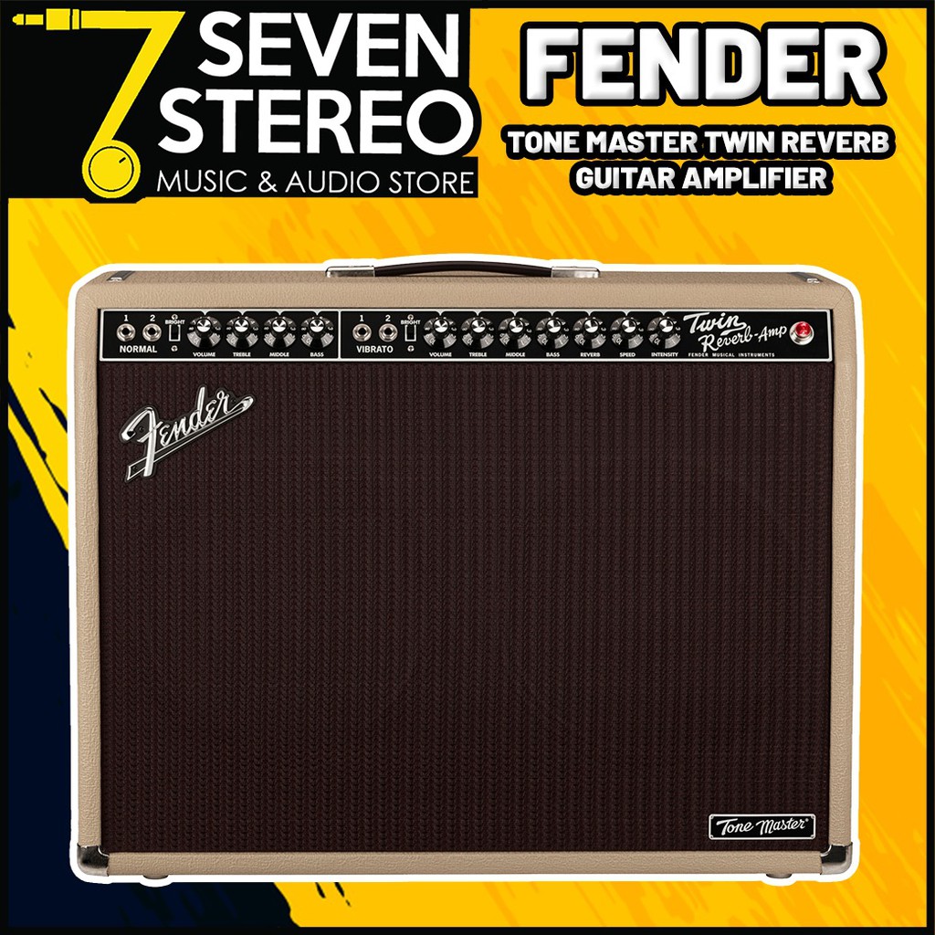 Fender Tone Master Twin Reverb Guitar Amplifier Blonde