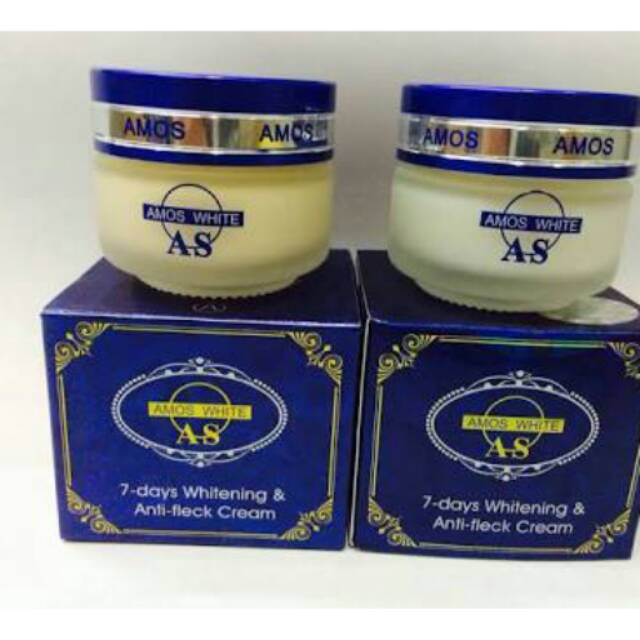 Amos White 7 days Whitening & Anti-fleck Cream