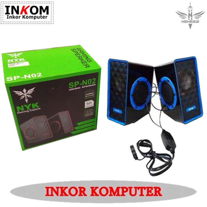 Speaker Gaming NYK SP-N02 USB 3.5 With 3D Sound