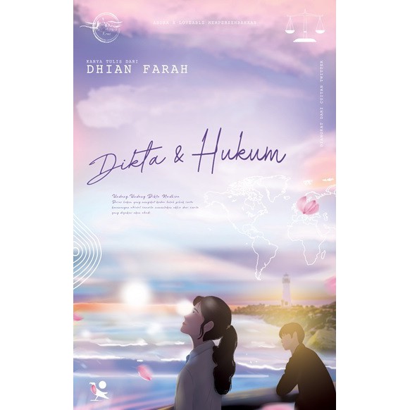 Novel Dikta dan Hukum - Dhia'an Farah / Elegi Haikal - soka Aksara + Loveable