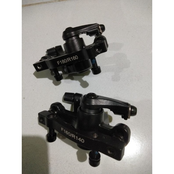 kaliper rem cakram mekanik sepeda MTB Seli minion
