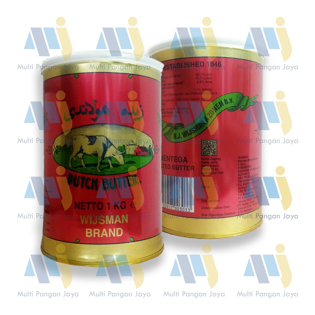 

RUMBUTTER WIJSMAN kemasan 1 KG