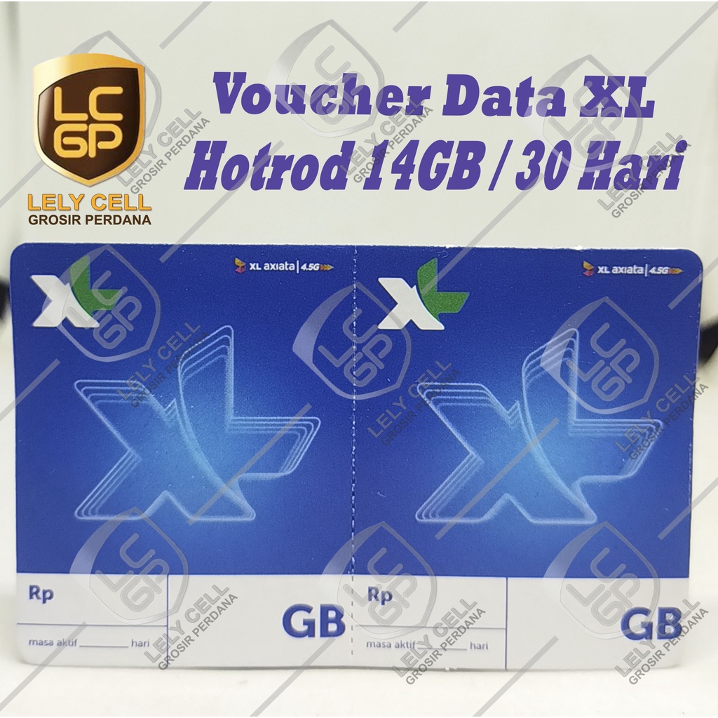 Voucher Xl Hotrod 14GB / 30 Hari