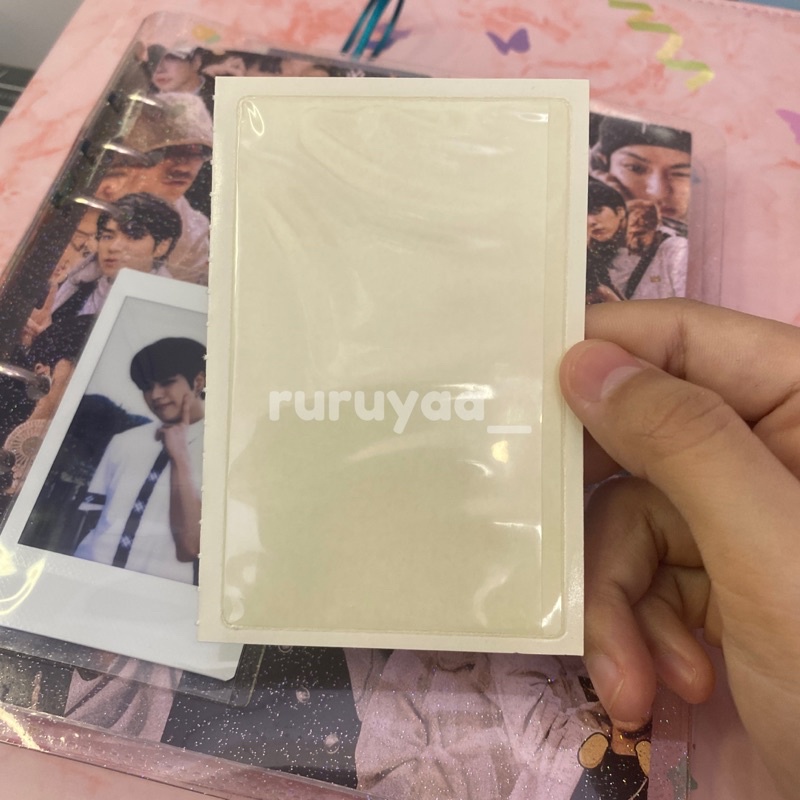 

ADHESIVE POCKET BINDER COVER BANTEX SATUAN