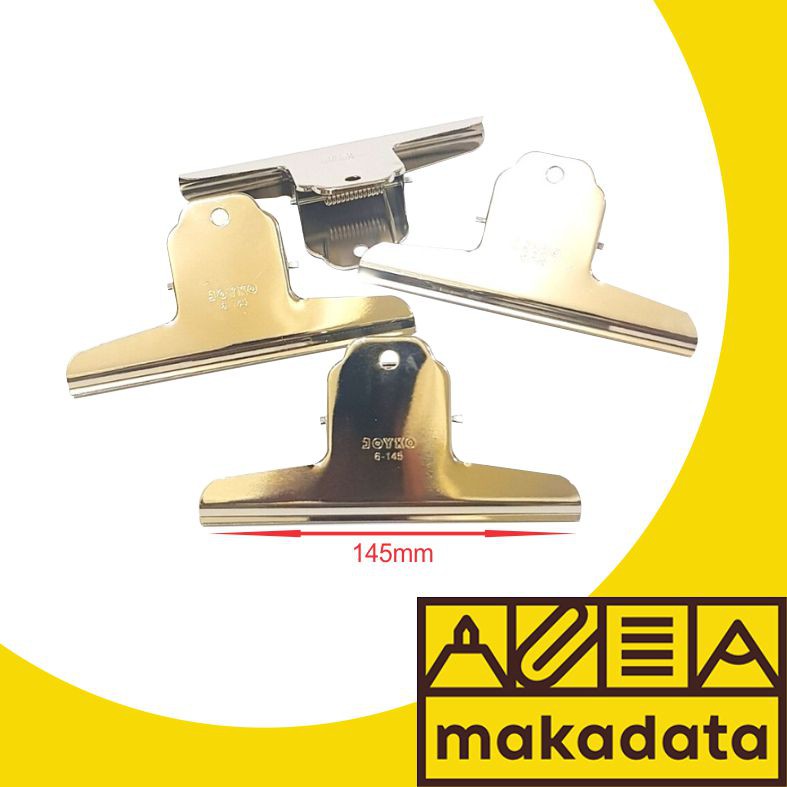 KLIP PENJEPIT KERTAS / BULLDOG CLIP JOYKO 6-145 MURAH