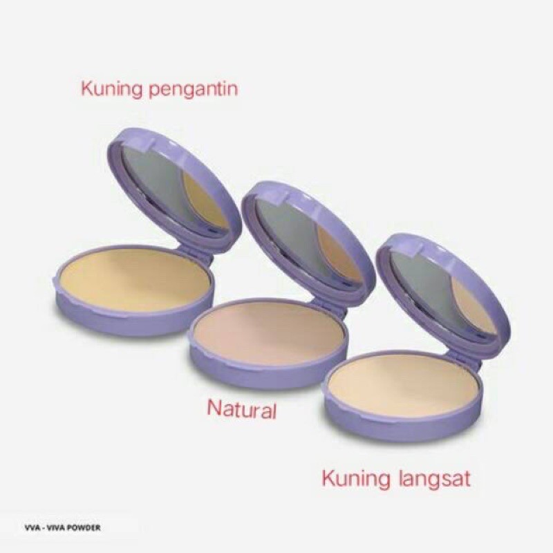 Viva Lilac Compact Powder Bedak Compact Padat