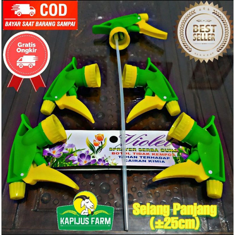 Kepala Botol semprotan Single Piston / kepala Sprayer / Head Sprayer / HeadJet