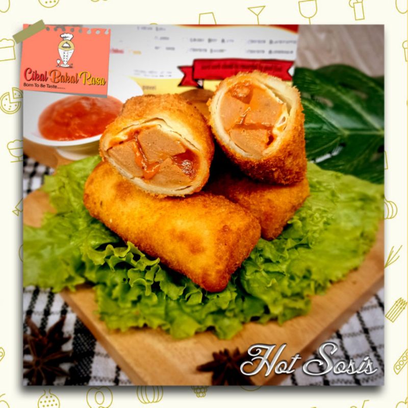 

RISOL / RISOLES HOT SAUSAGE / SOSIS PEDAS CIKALBAKALRASA
