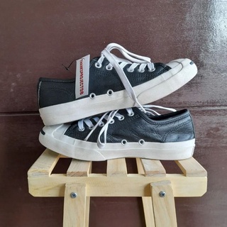 jack purcell tumbled leather