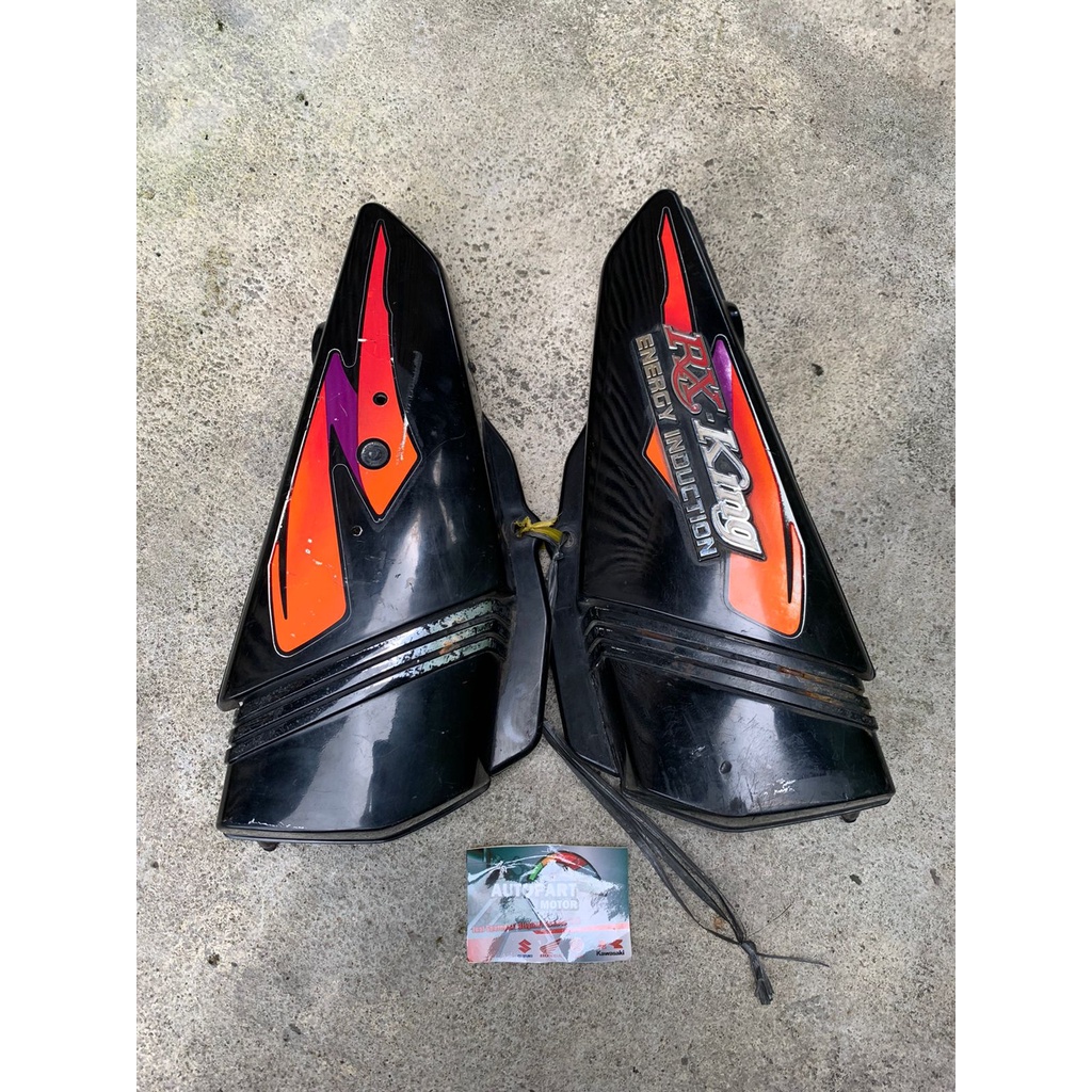 Cover tutup aki side Yamaha Rx king lama original copotan copotan motor